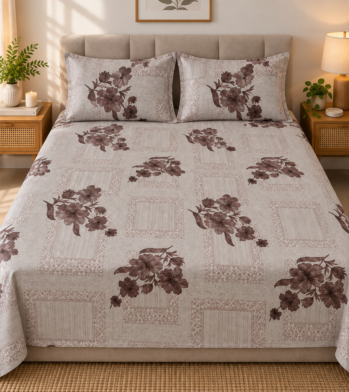 Heritage Floral – Mocha